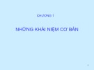 Bài giảng Truyền động điện - Chương 1: Những khái niệm cơ bản