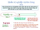 Bài giảng Quản trị nghiệp vụ kho hàng hóa