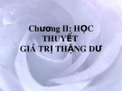 Bài giảng Chương 2: Học thuyết giá trị thặng dư