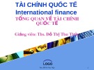 Bài giảng Tổng quan về tài chính quốc tế