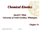 Chapter 14: Chemical kinetics