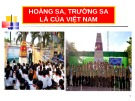 Bài giảng Hoàng Sa, Trường Sa là của Việt Nam