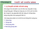 Bài giảng Chương 1: Thiết kế chiếu sáng