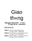 Giao thông