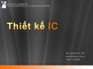 Bài giảng Thiết kế IC