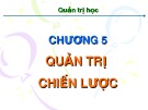 Bài giảng Quản trị học: Chương 5 - Dương Thị Hoài Nhung