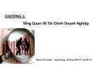 Bài giảng Tài chính doanh nghiệp: Chương 1 - Đoàn Thị Thu Trang