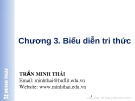 Bài giảng Cơ sở Trí tuệ nhân tạo‎: Chương 3 - Trần Minh Thái