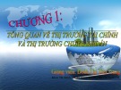 Bài giảng Thị trường chứng khoán: Chương 1 - Đoàn Thị Thu Trang