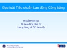 Thuyết trình Lương bổng và giờ làm việc