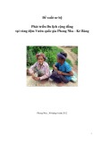 Đề xuất sơ bộ: Phát triển du lịch cộng đồng tại vùng đệm Vườn quốc gia Phong Nha - Kẻ Bàng