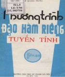 Toán học - Phương trình đạo hàm riêng tuyến tính: Phần 1