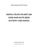 Những vấn đề cần biết khi chăm nom người bệnh