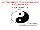 Bài giảng Bài 2: Tạng phủ và các hội chứng tạng phủ - GV. Hà Văn Châu