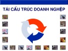 Bài giảng Tái cấu trúc doanh nghiệp