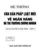 Ngân hàng và thị trường chứng khoán - Hệ thống văn bản pháp luật mới: Phần 1