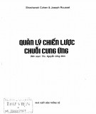 Kế hoạch Quản lý chiến lược chuỗi cung ứng: Phần 2