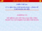 Bài giảng Những nguyên lý cơ bản của chủ nghĩa Mác-Lênin - Chương 7: Sứ mệnh lịch sử của giai cấp công nhân và cách mạng xã hội chủ nghĩa