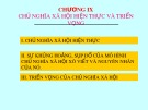 Bài giảng Những nguyên lý cơ bản của chủ nghĩa Mác-Lênin - Chương 9: Chủ nghĩa xã hội hiện thực và triển vọng