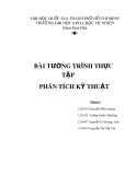 Bài tường trình thực tập Phân tích kỹ thuật: Xác định Canxi trong sữa