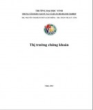 Giáo trình Thị trường chứng khoán (Giáo trình đào tạo từ xa): Phần 2