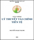 Giáo trình Lý thuyết tài chính tiền tệ: Phần 1