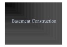 Lesson Basement Construction