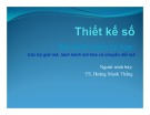 Bài giảng Thiết kế số: Chương 6 (Phần 2) - TS. Hoàng Mạnh Thắng (ĐH Bách khoa Hà Nội)