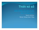 Bài giảng Thiết kế số:  Chương 2 (Phần 3) - TS. Hoàng Mạnh Thắng (ĐH Bách khoa Hà Nội)