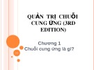 Bài giảng Quản trị chuỗi cung ứng (3rd Edition): Chương 1 - TS. Nguyễn Phúc Nguyên