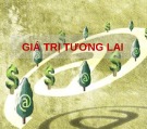 Bài giảng Giá trị tương lai