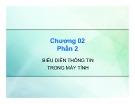 Bài giảng Chương 02: Phần 2 - Biểu diễn thông tin trong máy tính