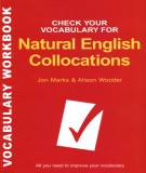 Check your vocabulary for natural English collocations: Part 1