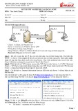Đề thi tốt nghiệp hệ cao đẳng nghề môn Thực hành (Mạng): Đề số 2 - Trường ĐH Công nghiệp TP.HCM