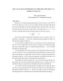 Một vài ứng dụng mô hình biến ngẫu nhiên phức hợp trong các nghiên cứu thủy lợi - PGS.TS. Nguyễn Văn Bảo