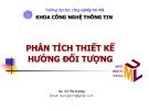 Bài giảng Phân tích thiết kế hướng đối tượng: Bài 4.1 - Vũ Thị Dương