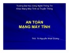 Bài giảng An toàn mạng máy tính: Bài 5 - ThS. Tô Nguyễn Nhật Quang