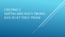 Bài giảng Vệ sinh an toàn thực phẩm: Chương 2.1 - Lê Thùy Linh