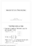 Bài giảng Phân tích và thiết kế thuật toán: Hoán vị và ứng dụng - Phạm Thế Bảo