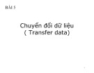 Bài giảng Cài đặt DBMS: Bài 5 - Nguyễn Đức Cương