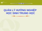 Bài giảng Quản lý hướng nghiệp học sinh trung học