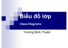 Bài giảng Phân tích thiết kế hướng đối tượng: Biểu đồ lớp (Class Diagrams) - Trương Ninh Thuận