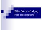 Bài giảng Phân tích thiết kế hướng đối tượng: Biểu đồ ca sử dụng - Trương Ninh Thuận