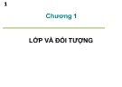 Bài giảng Lập trình hướng đối tượng: Chương 1 - ThS. Bùi Trọng Hiếu