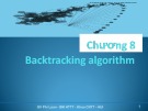 Bài giảng Chương 8: Backtracking algorithm