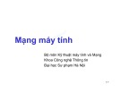 Bài giảng Mạng máy tính - Chương 3: Tầng giao vận