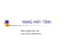 Bài giảng Mạng máy tính - Nguyễn Cảnh Toàn