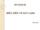 Bài giảng Xây dựng hệ: Biểu diễn và suy luận - Phan Hiền