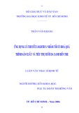 Luận văn thạc sĩ kinh tế: Ứng dụng lý thuyết Logistics nhằm tối ưu hoá quá trình sản xuất và tiêu thụ Bưởi da xanh Bến Tre