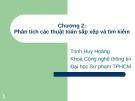 Bài giảng Phân tích thiết kế giải thuật: Chương 2 - Trịnh Huy Hoàng